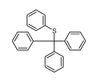 Phenyl(triphenylmethyl) sulfide Structure