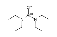 bis(diethylamino)aluminum chloride Structure