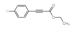 3-(4-氟苯基)丙炔酸乙酯结构式