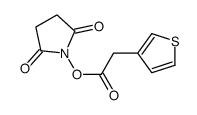 (2,5-dioxopyrrolidin-1-yl) 2-thiophen-3-ylacetate Structure