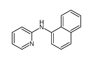 N-naphthalen-1-ylpyridin-2-amine Structure