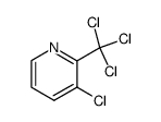 2-(trichloromethyl)-3-chloropyridine Structure