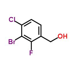 2-氟-3-溴-4-氯苯甲醇结构式
