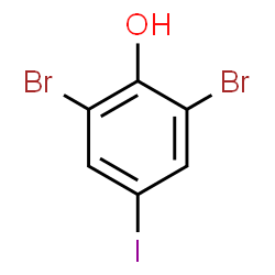 2,6-Dibromo-4-iodophenol结构式
