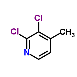 2,3-Dichloro-5-methylpyridine structure