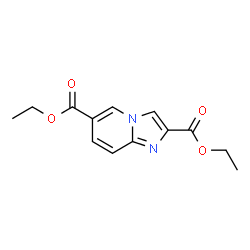 Diethyl imidazo[1,2-a]pyridine-2,6-dicarboxylate Structure