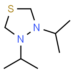 1,3,4-Thiadiazolidine,3,4-bis(1-methylethyl)-(9CI)结构式