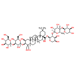 Platycoside A结构式