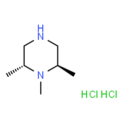 trans-1,2,6-trimethylpiperazine dihydrochloride结构式