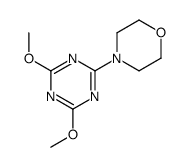 4-(4,6-dimethoxy-1,3,5-triazin-2-yl)morpholine Structure