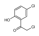 Ethanone, 2-chloro-1-(5-chloro-2-hydroxyphenyl)- (9CI) structure