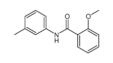 2-Methoxy-N-(3-Methylphenyl)benzamide结构式