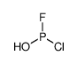 chloro(fluoro)phosphinous acid结构式