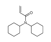 N,N-dicyclohexylprop-2-enamide Structure
