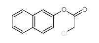 Acetic acid, 2-chloro-,2-naphthalenyl ester Structure