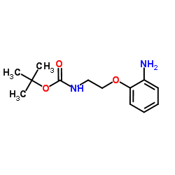 tert-butyl (2-(2-aminophenoxy)ethyl)carbamate Structure