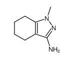1-methyl-4,5,6,7-tetrahydro-1H-indazol-3-amine结构式