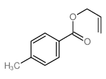 Benzoic acid,4-methyl-, 2-propen-1-yl ester结构式