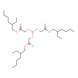 2-ethylhexyl 10-ethyl-4-[[2-[(2-ethylhexyl)oxy]-2-oxoethyl]thio]-7-oxo-8-oxa-3,5-dithia-4-stibatetradecanoate picture