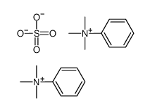 trimethyl(phenyl)azanium,sulfate Structure