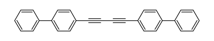 4,4''-(1,3-butadiyne-1,4-diyl)bis-1,1'-biphenyl Structure