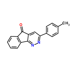 3-(4-Methylphenyl)-5H-indeno[1,2-c]pyridazin-5-one结构式