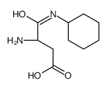 (3S)-3-amino-4-(cyclohexylamino)-4-oxobutanoic acid Structure