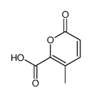 5-METHYL-2-OXO-2H-PYRAN-6-CARBOXYLIC ACID structure