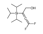 4,4-difluoro-2-tri(propan-2-yl)silylbuta-2,3-dien-1-ol Structure