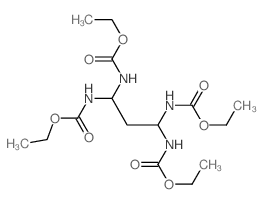 Carbamic acid,1,3-propanediylidenetetrakis-, tetraethyl ester (9CI) structure