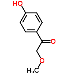 1-(4-Hydroxyphenyl)-2-methoxyethanone Structure