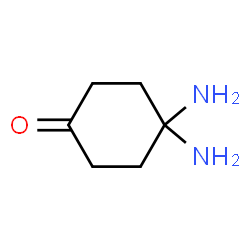 Cyclohexanone, 4,4-diamino- (9CI) Structure