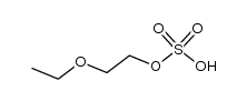 sulfuric acid mono-(2-ethoxy-ethyl ester) Structure