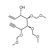 (3S,4R,5S,6R)-4,5,6-tris(methoxymethoxy)oct-1-en-7-yn-3-ol Structure