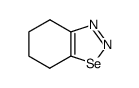 4,5,6,7-Tetrahydrocyclohexa-1,2,3-selenadiazol Structure