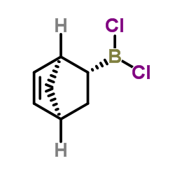 Borane, (1R,2R,4R)-bicyclo[2.2.1]hept-5-en-2-yldichloro-, rel- (9CI)结构式