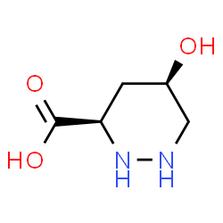 3-Pyridazinecarboxylic acid, hexahydro-5-hydroxy-, (3R,5R)- (9CI)结构式