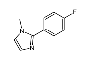 2-(4-FLUORO-PHENYL)-1-METHYL-1H-IMIDAZOLE结构式