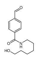 4-formyl-N-(6-hydroxyhexyl)benzamide Structure