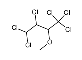 methyl-(2,3,3-trichloro-1-trichloromethyl-propyl)-ether Structure