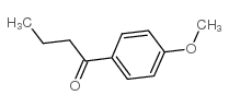 4'-Methoxybutyrophenone Structure