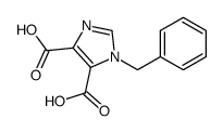 1-BENZYL-1H-IMIDAZOLE-4,5-DICARBOXYLIC ACID Structure