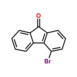 4-Bromo-9H-fluoren-9-one Structure