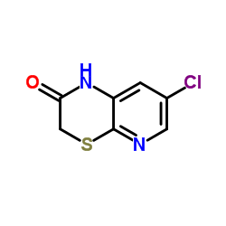 7-Chloro-1H-pyrido[2,3-b][1,4]thiazin-2(3H)-one结构式