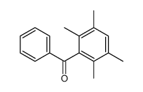 phenyl-(2,3,5,6-tetramethylphenyl)methanone结构式