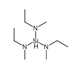 N-bis[ethyl(methyl)amino]silyl-N-methylethanamine结构式