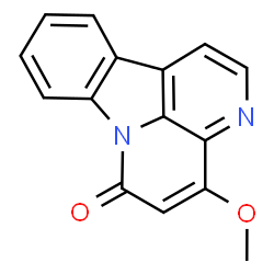 4-METHOXYCANTHIN-6-ONE Structure