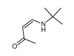 (Z)-4-(tert-butylamino)but-3-en-2-one Structure