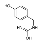 (4-hydroxyphenyl)methylurea Structure