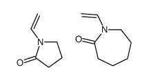 1-ethenylazepan-2-one,1-ethenylpyrrolidin-2-one结构式